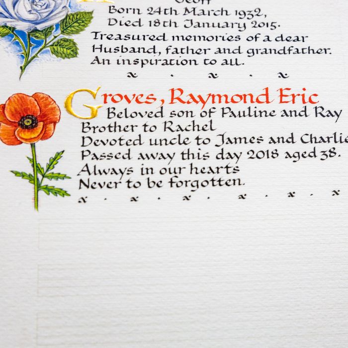 Book of Remembrance Inscriptions - Image 6
