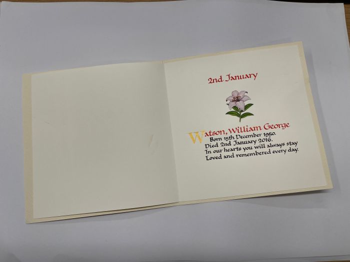 Book of Remembrance Inscriptions - Image 9