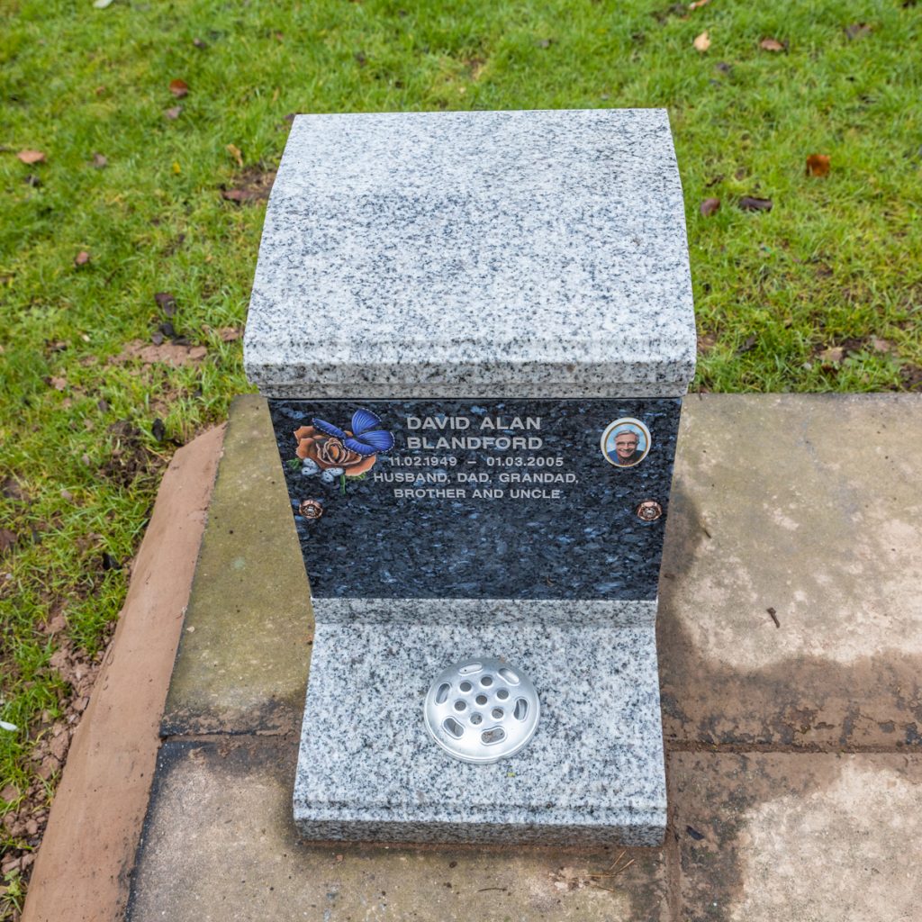 Single Sanctum 2000 (above ground ashes) Worcester Cemeteries
