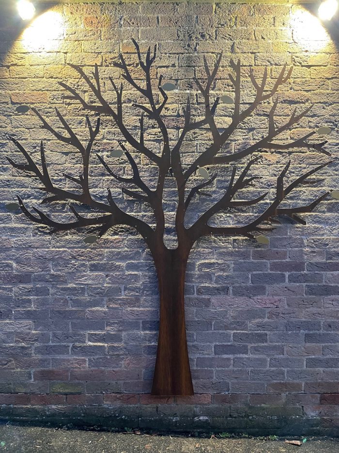 Wall Mounted Memorial Tree Leaf - Image 3