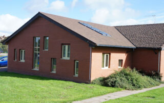 The exterior of the KGV Hub